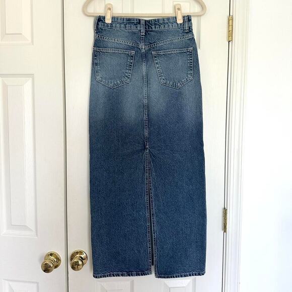 Hm denim midi skirt w - Picture 2 of 5